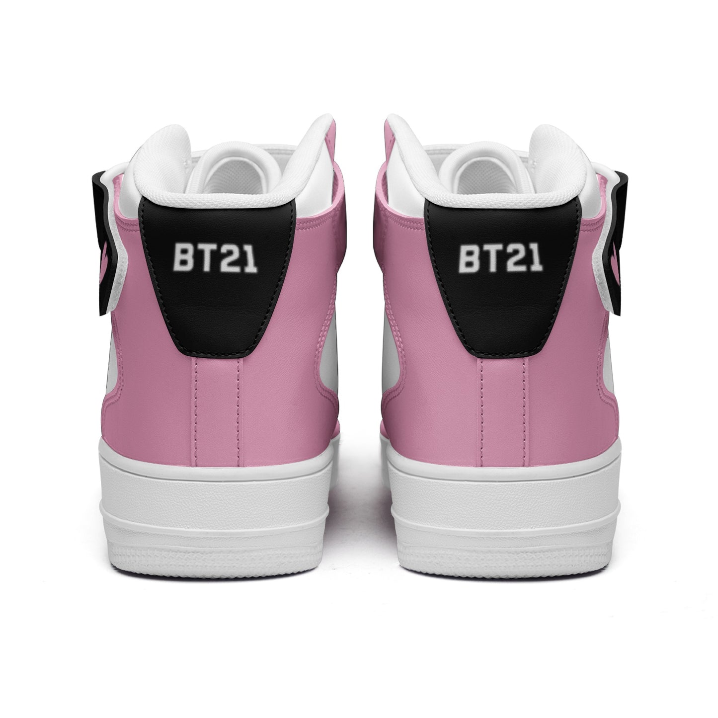 BT21 Cooky Unisex high Top Leather Sneakers