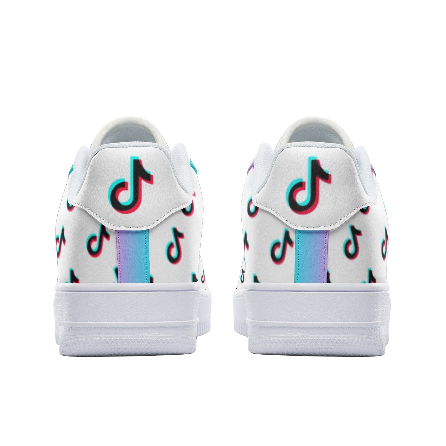 TikTok Unisex Low Top Leather Sneakers - SD-style-shop