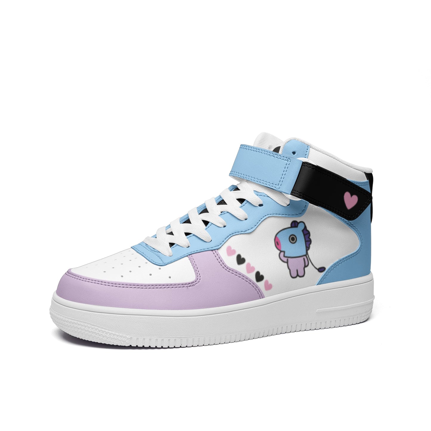 BT21 Mang Unisex high Top Leather Sneakers