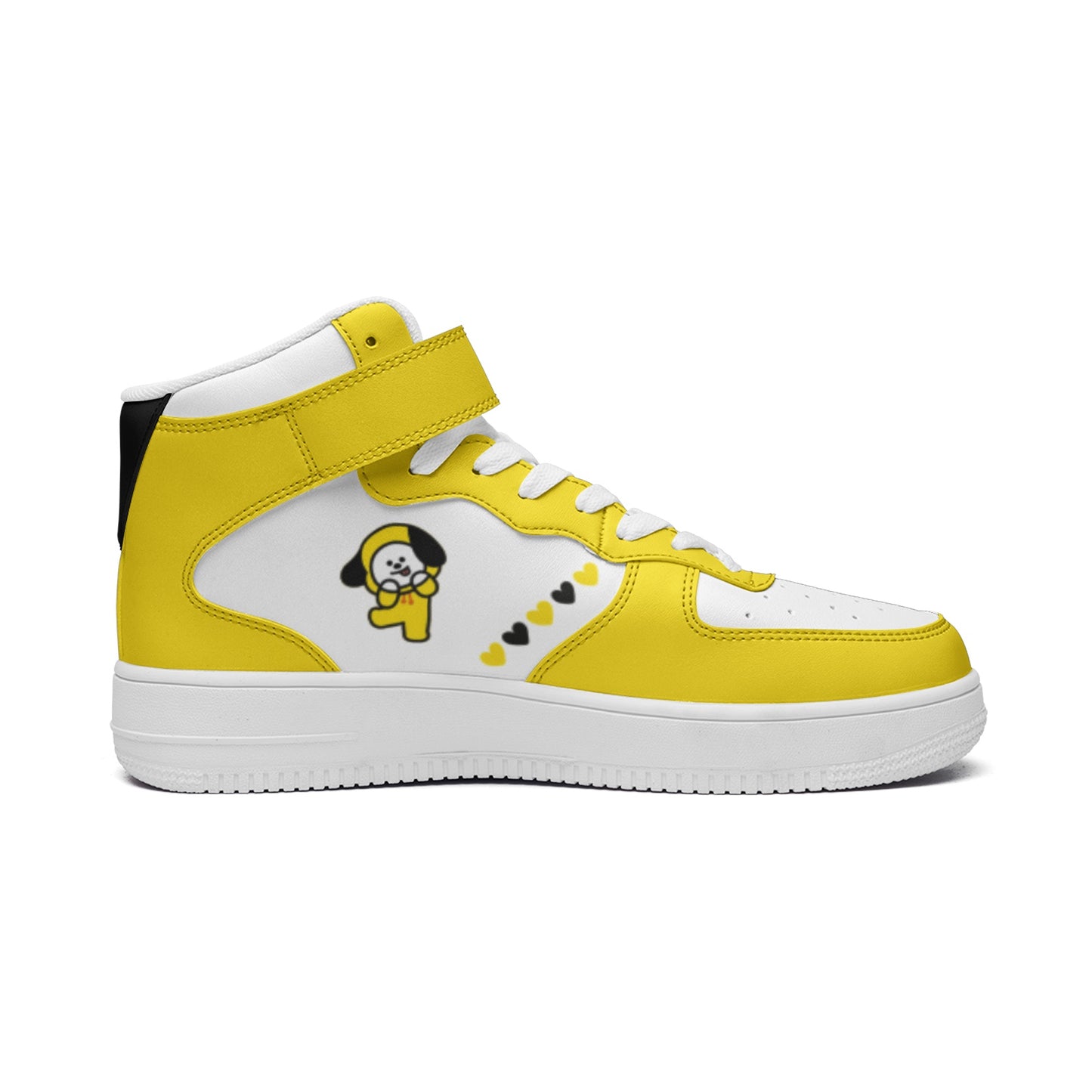 BT21 Chimmy Unisex high Top Leather Sneakers