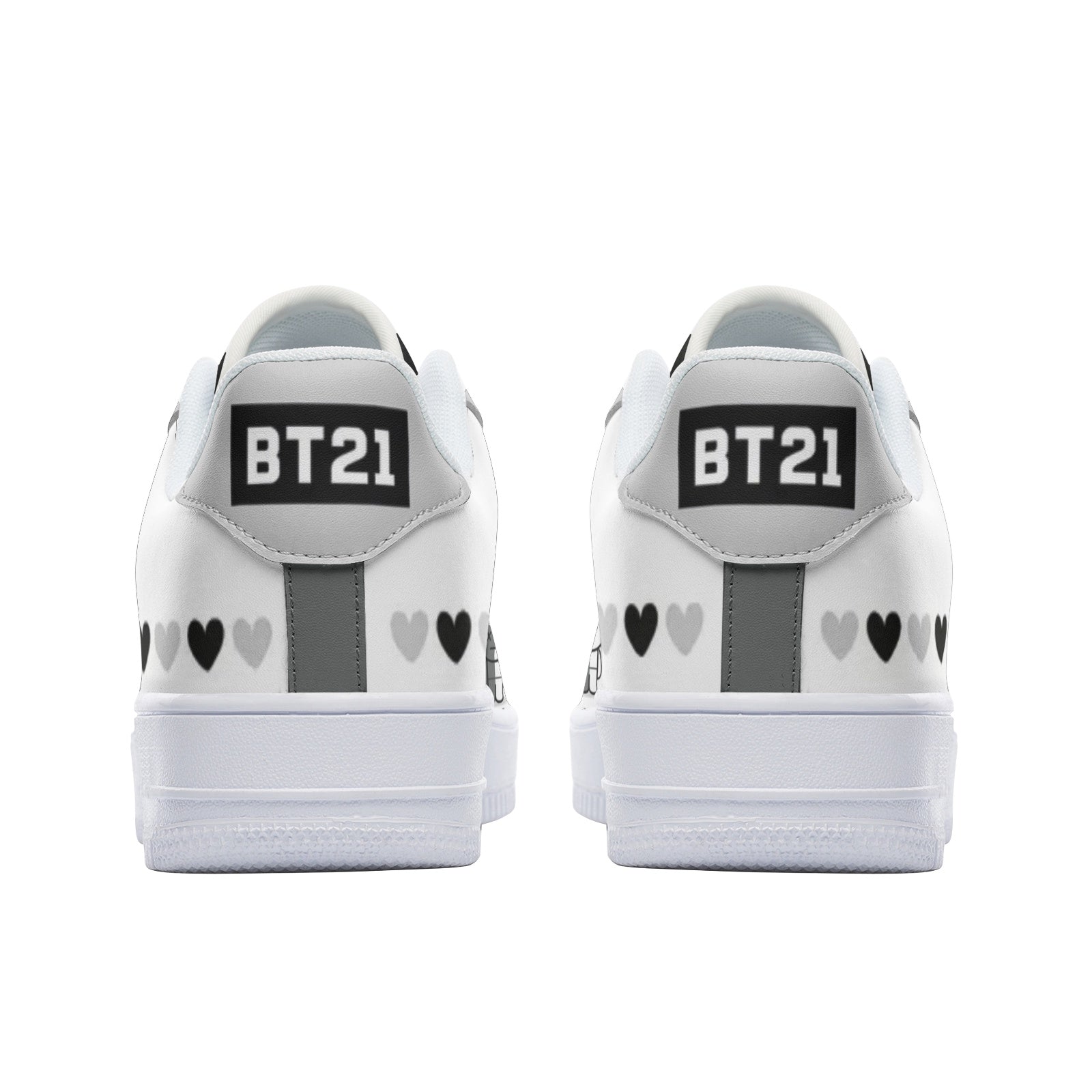 BT21 Van Unisex Low Top Leather BTS Sneakers - SD-style-shop