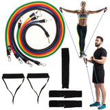 11PCS Ultimate workout set  - fitness resistance bands - SD-style-shop