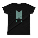 BTS logo Tshirt, Kpop tshirts, BTS tee with logo, Ladies' T-shirt - SD-style-shop