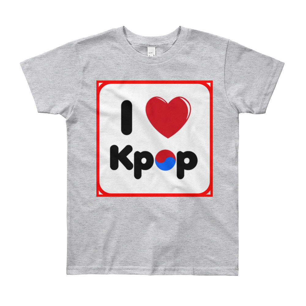 I love Kpop kids Short Sleeve T-Shirt - SD-style-shop