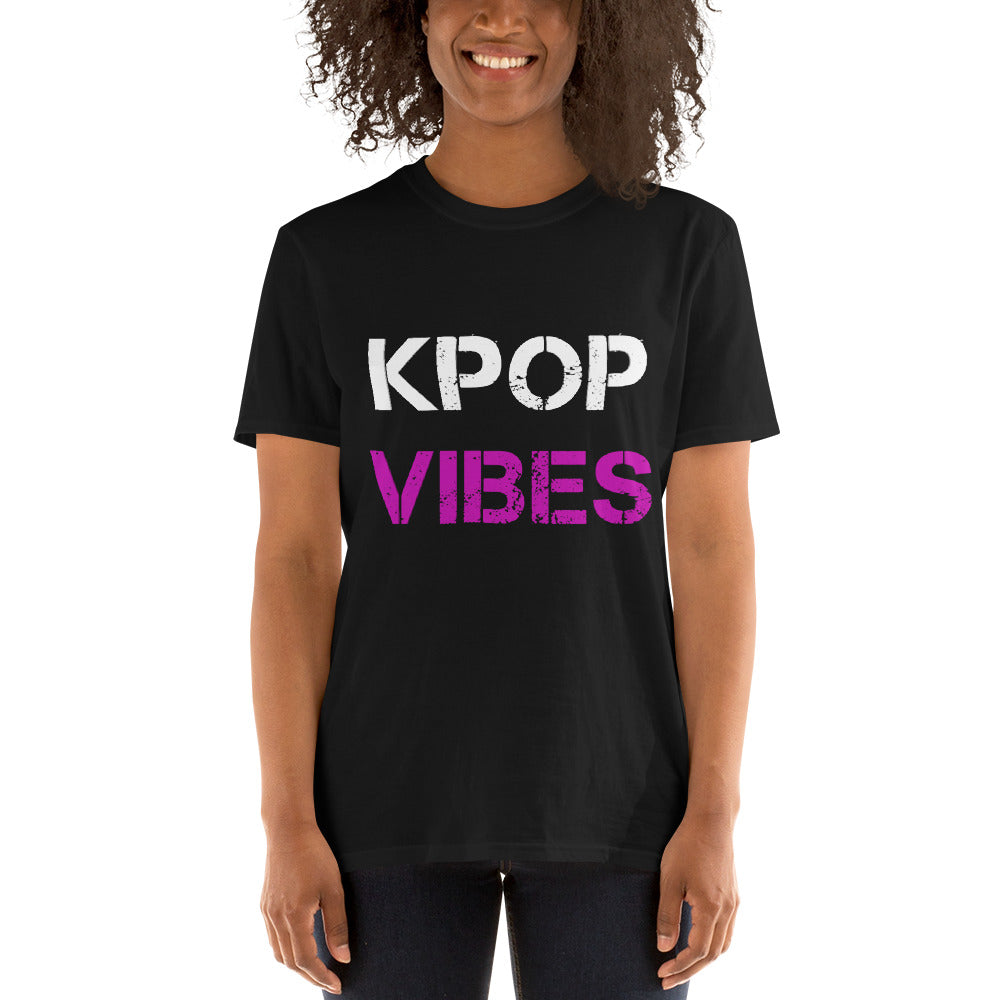 Kpop vibes T-shirt, K-POP T-shirt with print. Short-Sleeve Unisex T-Shirt - SD-style-shop