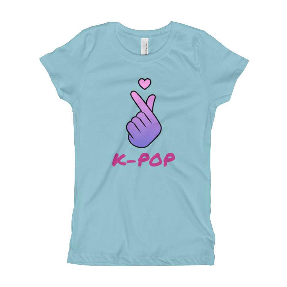 K-POP  kids T-shirt love gesture, fingerheart - SD-style-shop