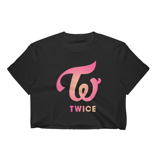 Twice logo crop top shirt kpop – SD-style-shop