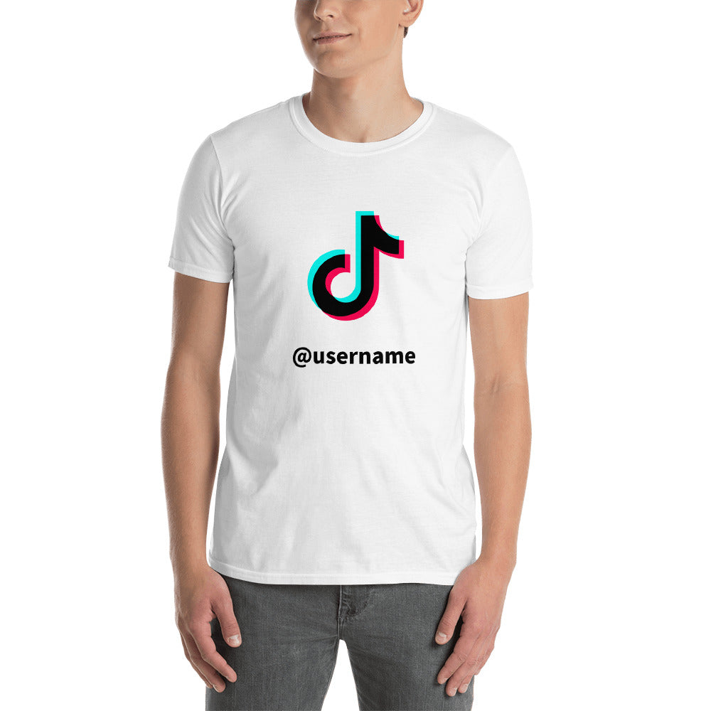 TikTok T-Shirt with custom username - SD-style-shop