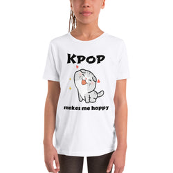 Kpop makes me happy T-shirt for kids - SD-style-shop