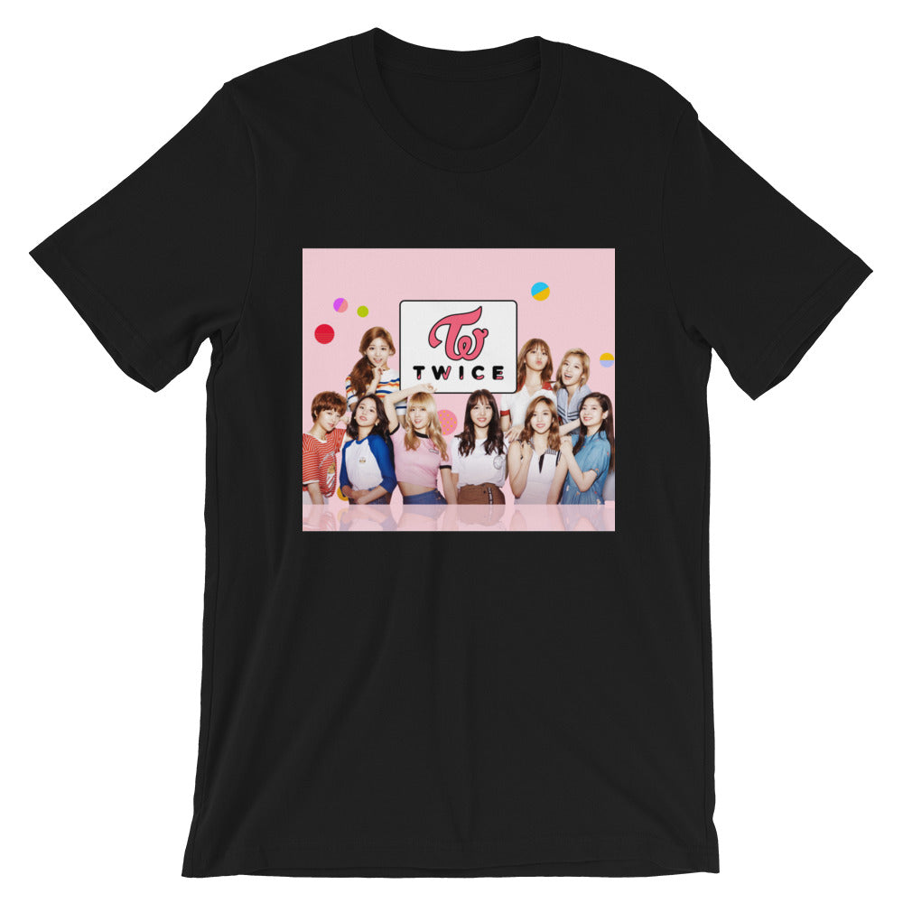 Twice Kpop girlgroup photo Short-Sleeve Unisex T-Shirt - SD-style-shop