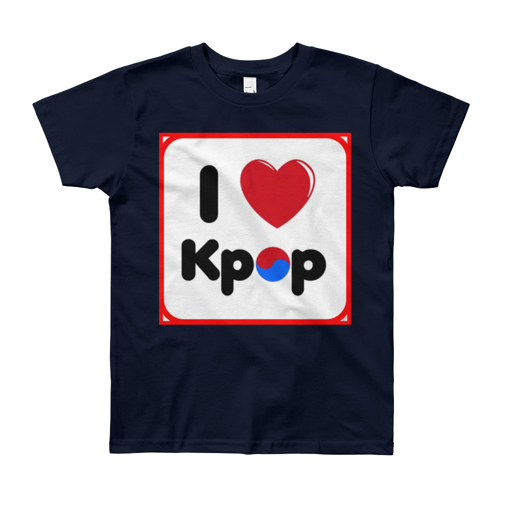 I love Kpop kids Short Sleeve T-Shirt - SD-style-shop