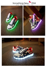 Led Sneakers with star print - SD-style-shop