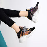Chunky platform Sneakers multi color - SD-style-shop