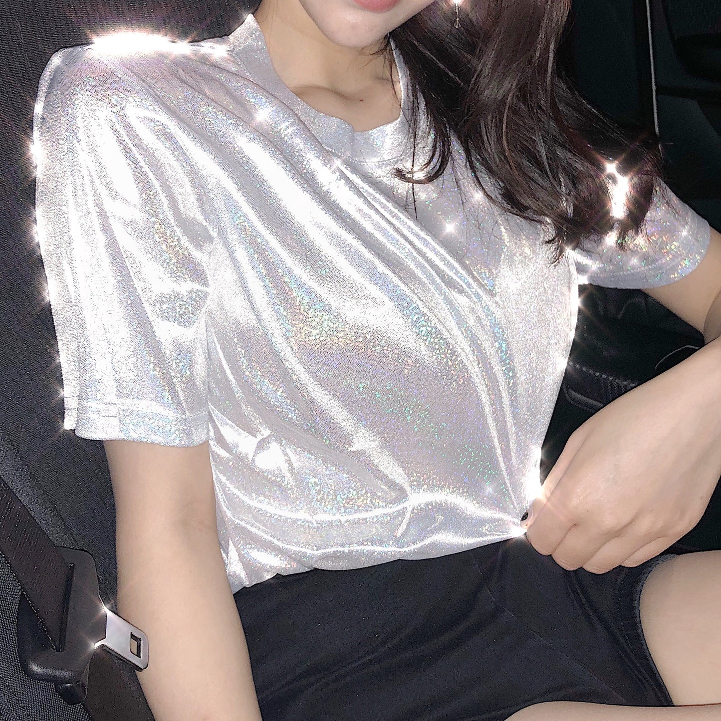 Glitter shirt harajuku style - SD-style-shop
