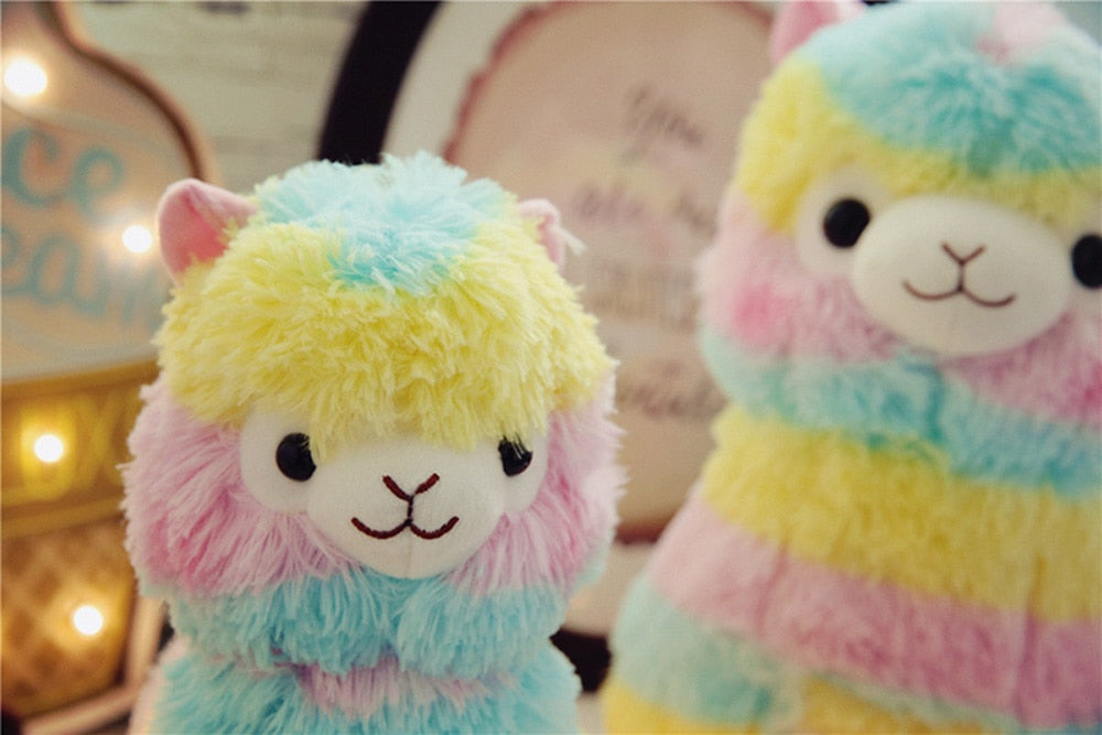 Rainbow Alpaca Plush Toy - SD-style-shop