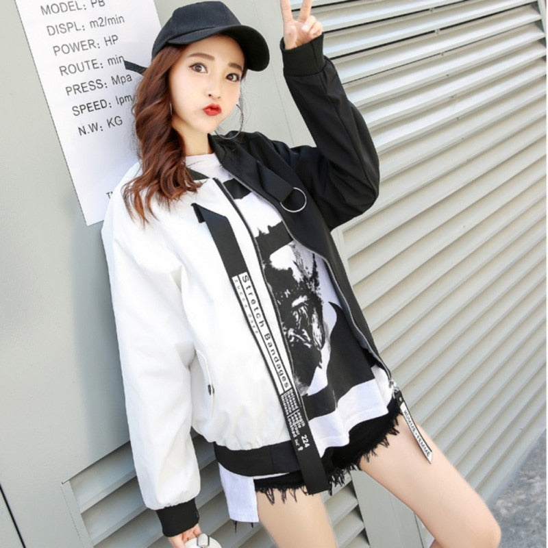 Bomber Jacket Two Color - SD-style-shop