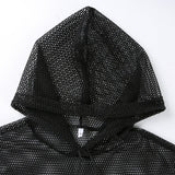 Mesh Hooded T-Shirt - SD-style-shop