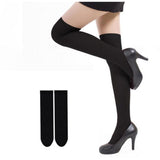 Over Knee Socks Black/White - SD-style-shop