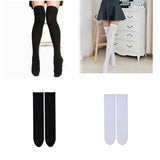 Over Knee Socks Black/White - SD-style-shop