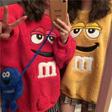 M&M Fluffy Sweatshirt - SD-style-shop