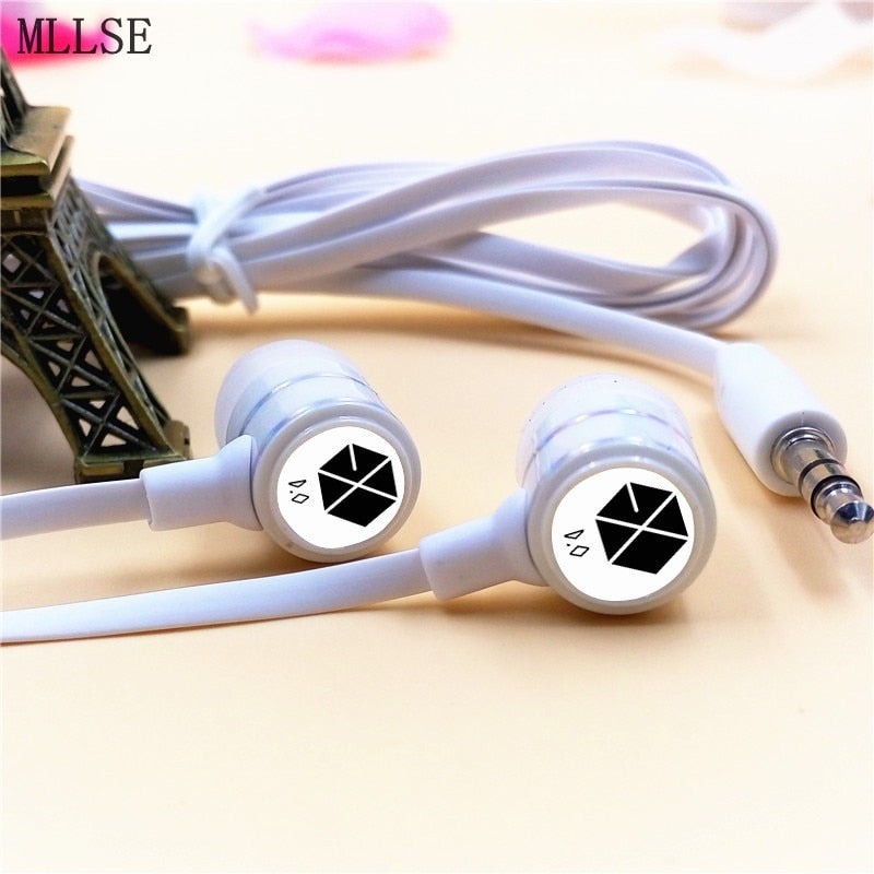 EXO In-ear Earphones 3.5mm Stereo Earbuds Phone Game Headsets for Iphone Samsung MP3 - SD-style-shop