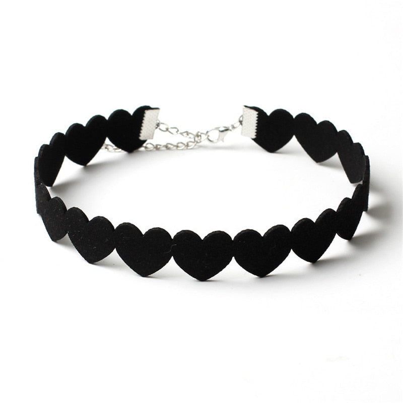 Heart choker necklace - SD-style-shop