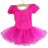 Girls Kids Ballet dance leotard with tutu Ballet Dancewear 3-7Y - SD-style-shop