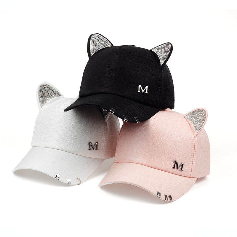 Cat Ear Baseball cap - SD-style-shop