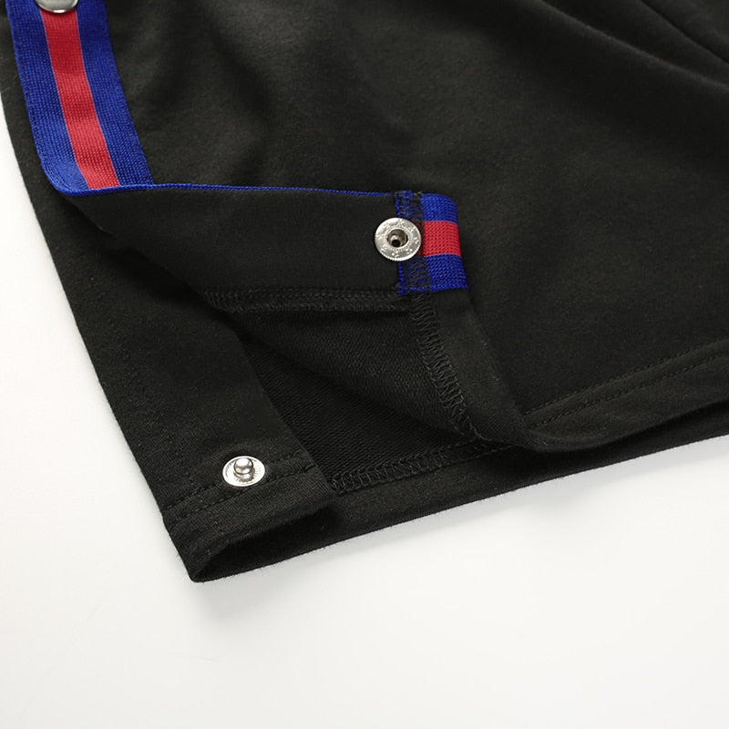 Side Button Split Shorts - SD-style-shop