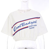 Cropped t-shirt - Cool Bad Girl - SD-style-shop