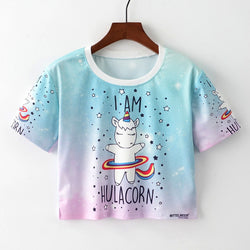 Cropped tshirt Unicorn - SD-style-shop