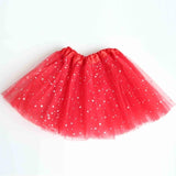 Tutu skirt with glitter stars for Kids Dance Pettiskirt Children - SD-style-shop