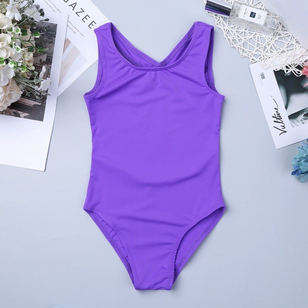 Girls Ballet Leotard with lace - SD-style-shop