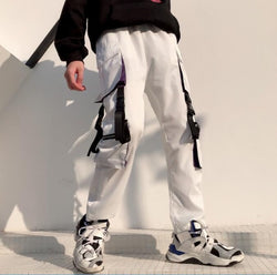 White Big Pockets Cargo pants - SD-style-shop