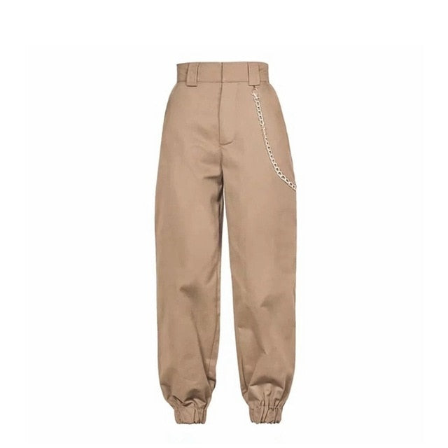 Cargo pants high waist pants - SD-style-shop