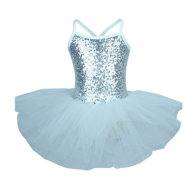 Ballet leotard with tutu and glitters. - SD-style-shop