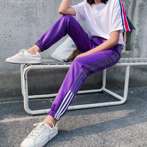 Trackpants with stripes Joggers Streetwear - SD-style-shop
