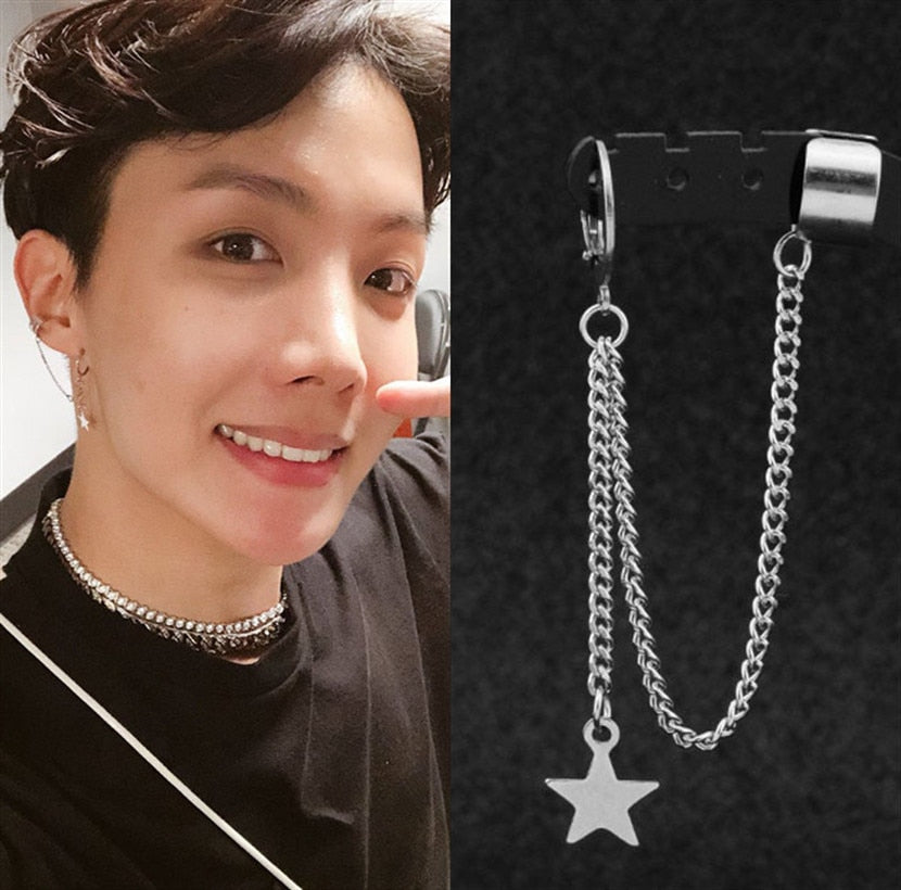 REN AKSESUAR Kpop Bts Jimin Earrings - Trendyol