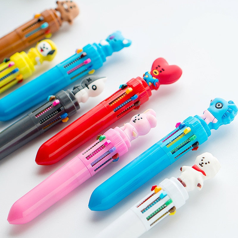BT21 Pen 10 color - SD-style-shop