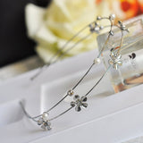 Sweet Silver Hairbands with flowers or stars - SD-style-shop