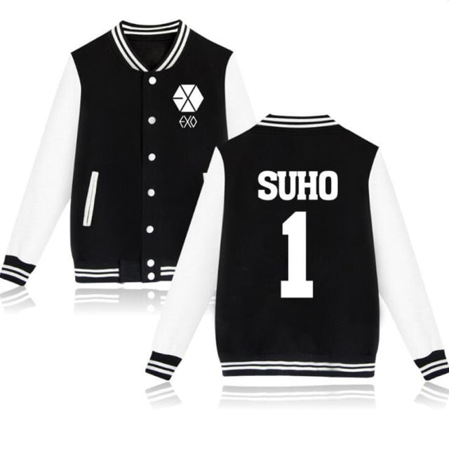 EXO Baseball Jacket Coat - SD-style-shop